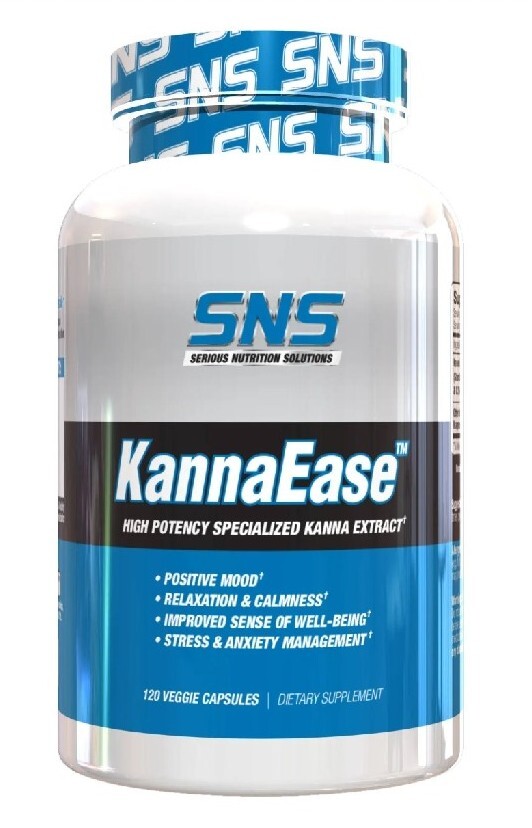 KANNAEASE SNS Serious Nutrition Solutions Relaxation, Stress, Mood Support