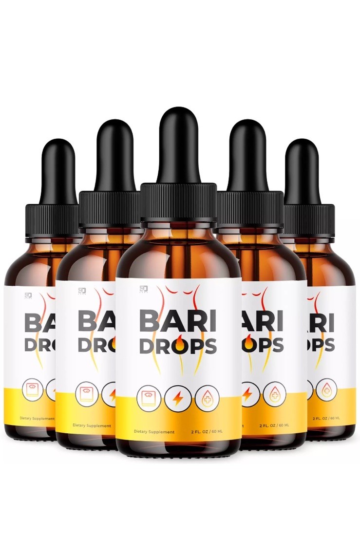 Bari Drops – Natural Wellness Support Supplement (5 Pack)