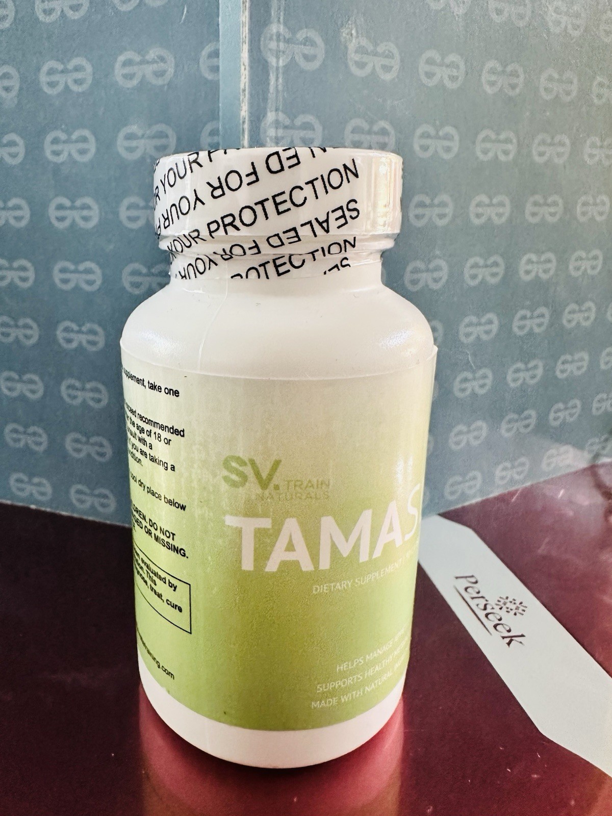 SV Train Naturals TAMASLI Weight Management Zinc/Chromium Veg Capsules 30 Exp