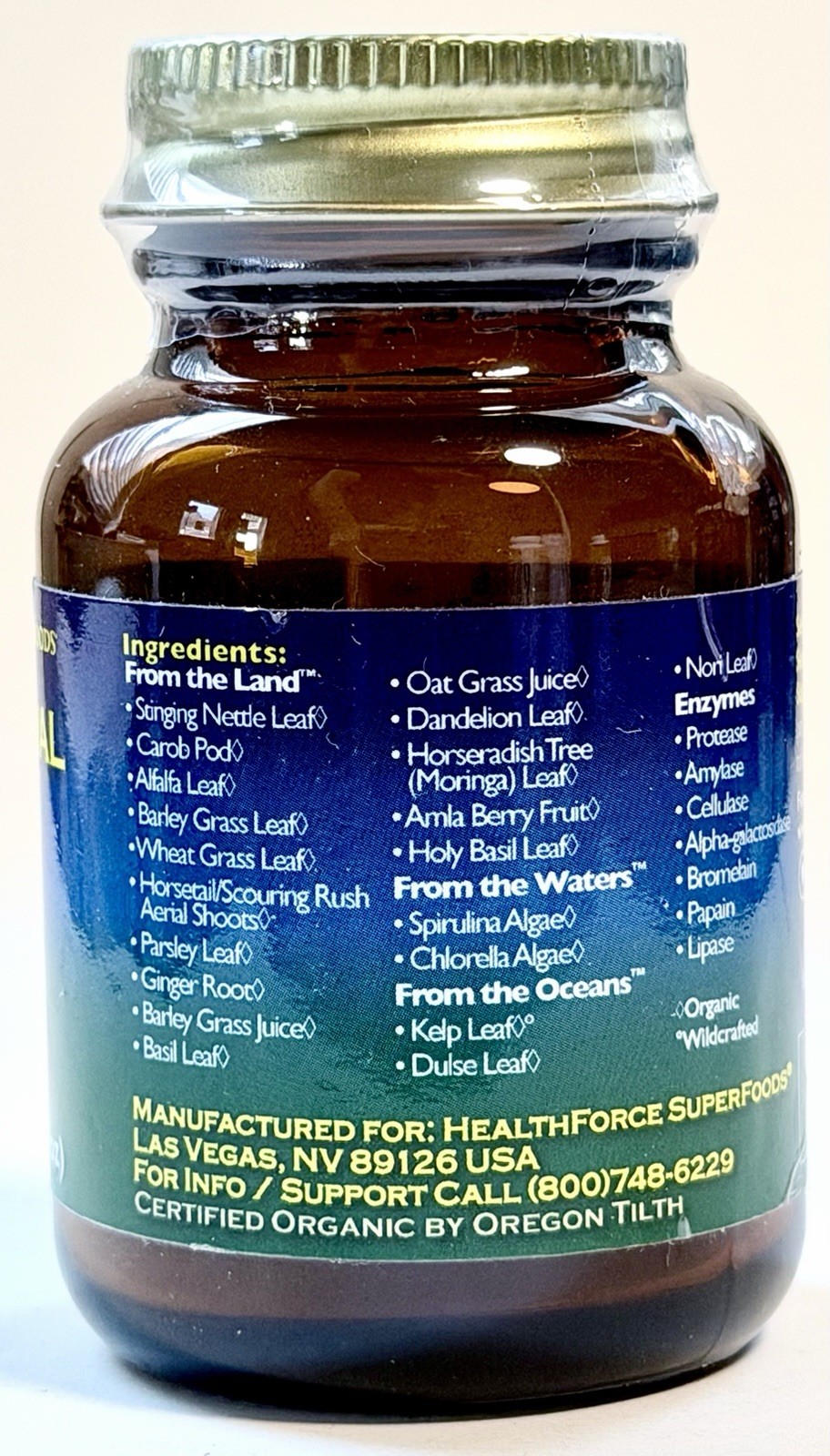 HealthForce SuperFoods Vitamineral Green Powder Vegan 20g EXP11/26
