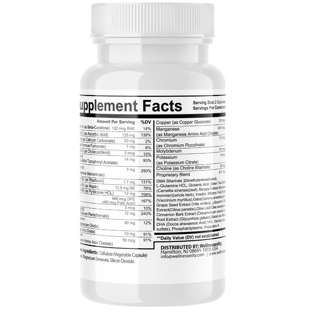 COGNIFLEX Mind Cognitive Brain Booster Supplement – 12 Bottles