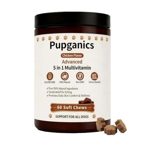 Dog Multivitamin Soft Chews, Chicken Flavor, 60 Count