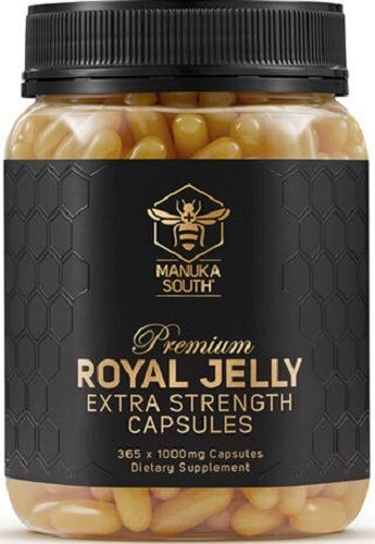 Manuka South NEW ZEALAND PREMIUM Royal Jelly 1000mg – 320 Caps EXTRA STRENGTH