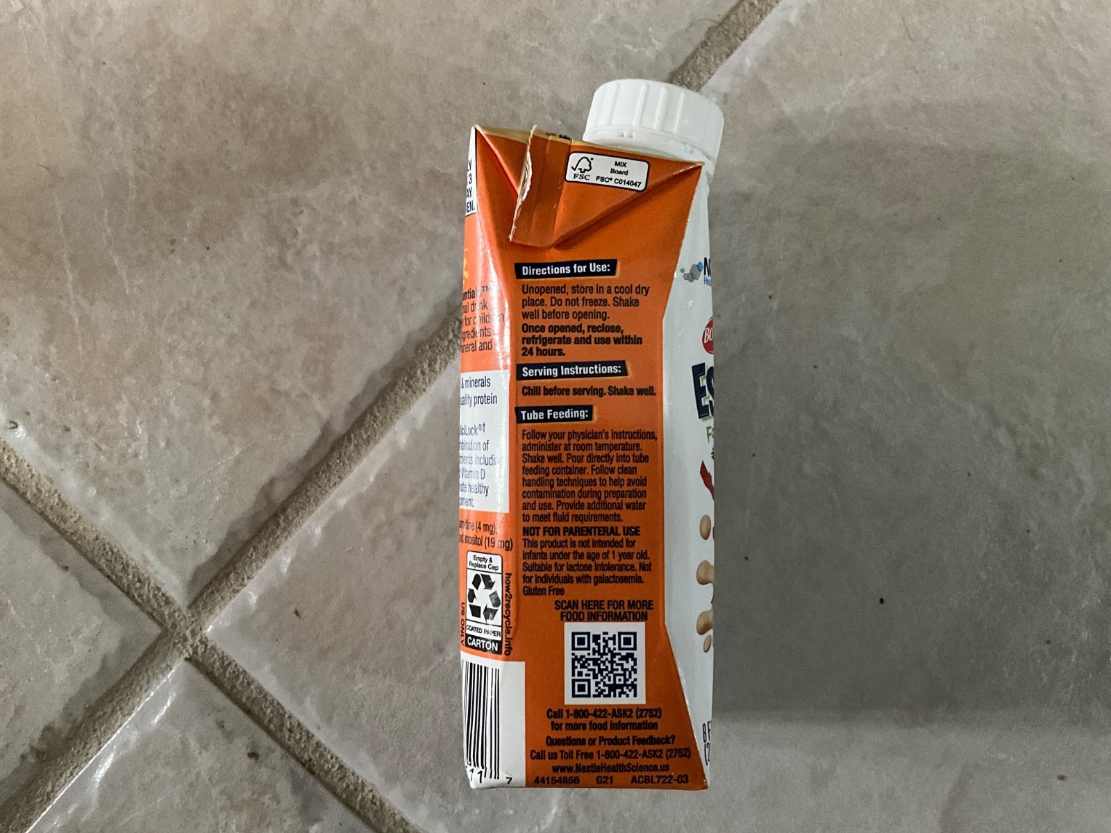 Boost Kid Essentials 1.0 vanilla vortex 240 Cals 8oz Carton 24 Count exp 7/26