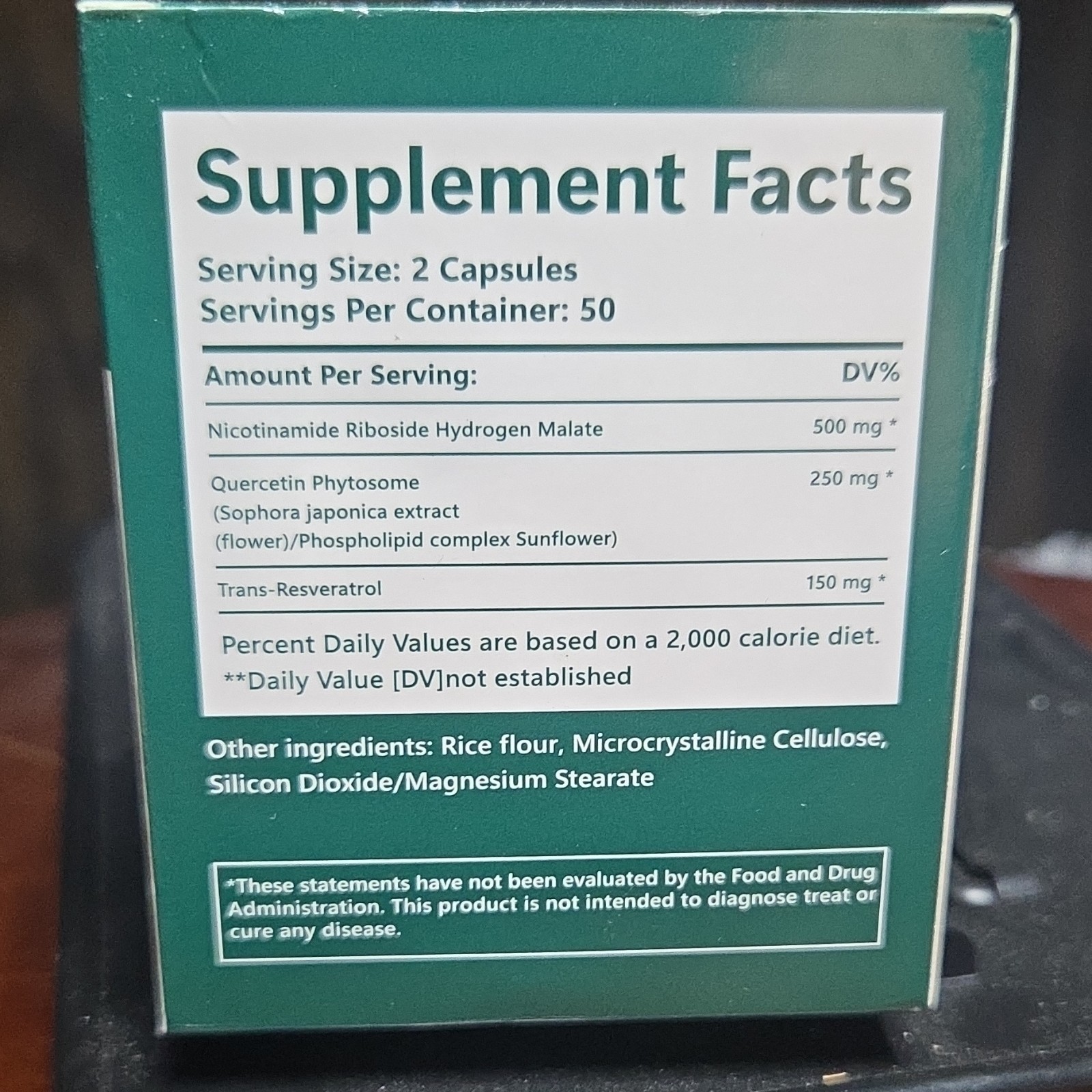PHOEBEL Nicotinamide Riboside, Resveratrol 900mg 80 Capsules Non-GMO Anti-Aging