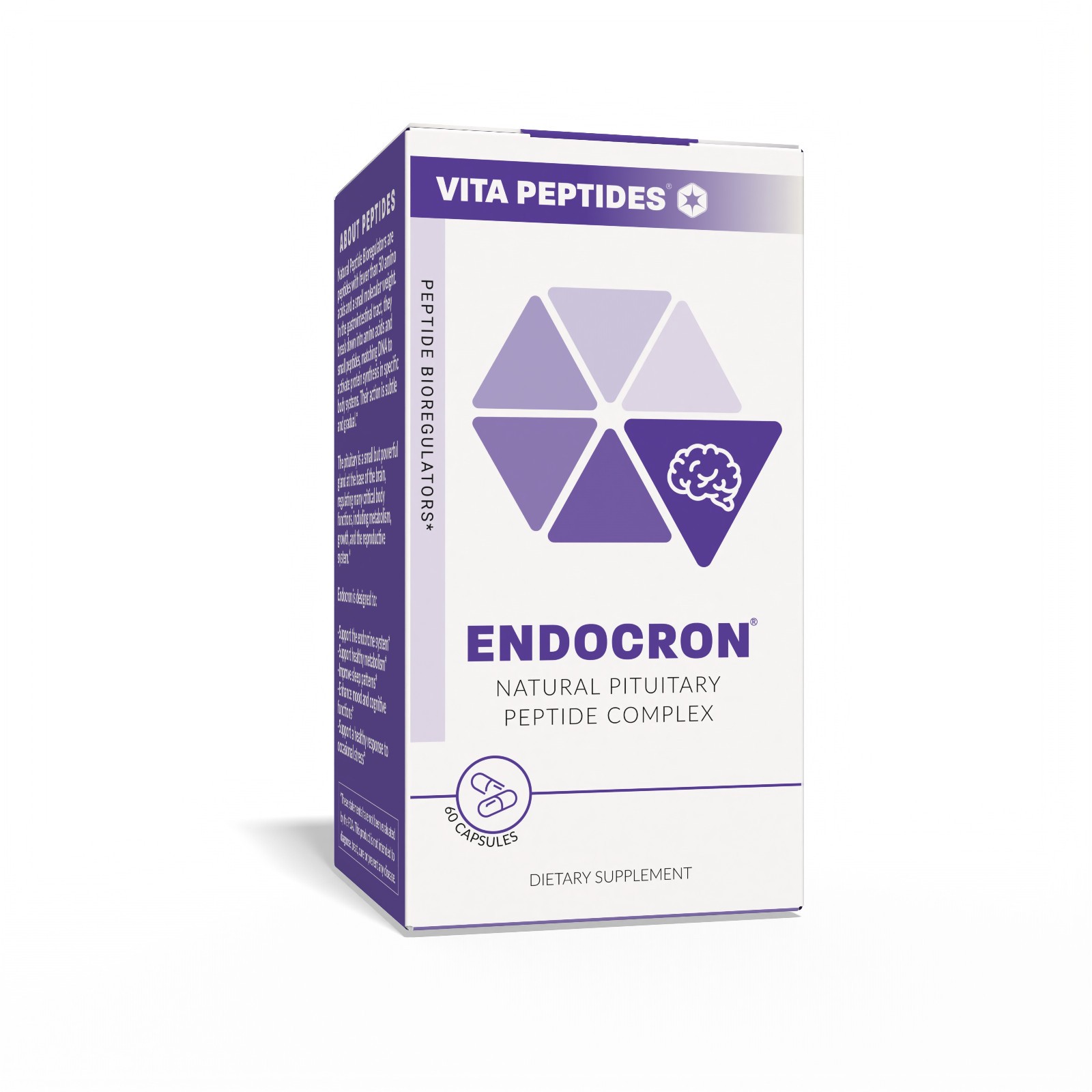 Endocron – Pituitary Peptide Bioregulator 30 & 60 Capsules – Free Shipping