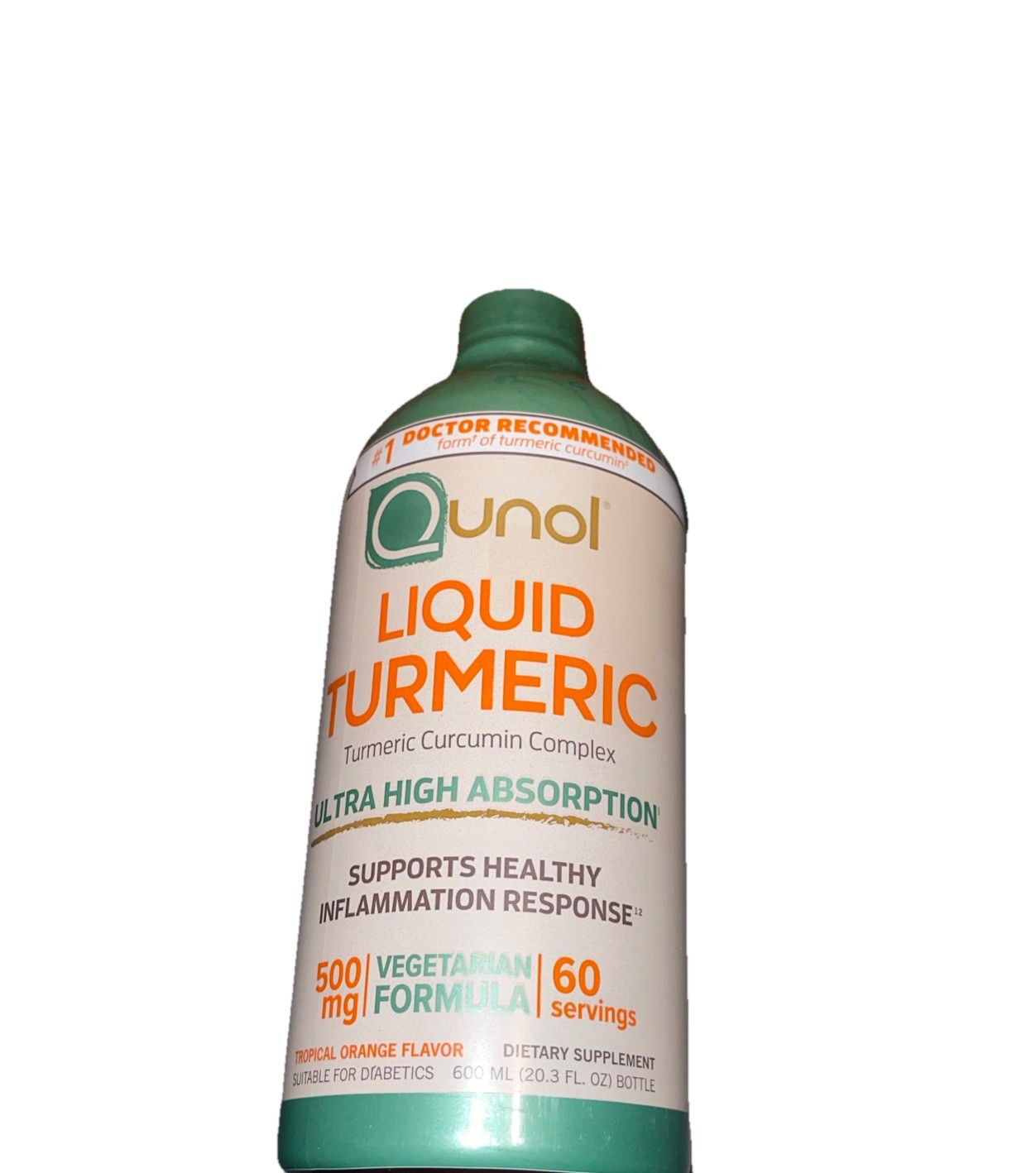 Qunol – Turmeric Liquid 500mg – 20.3 fl. oz