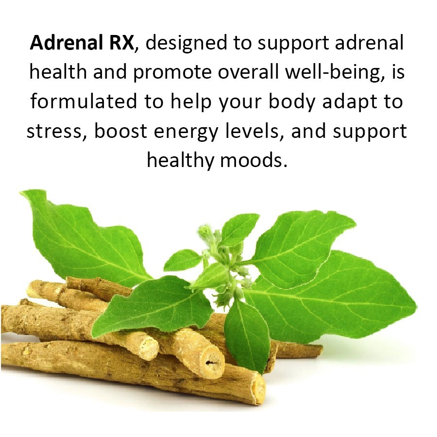 Adrenal Daily Liquid Drops. Supports Wellness & Energy. Supplement with Adaptoge