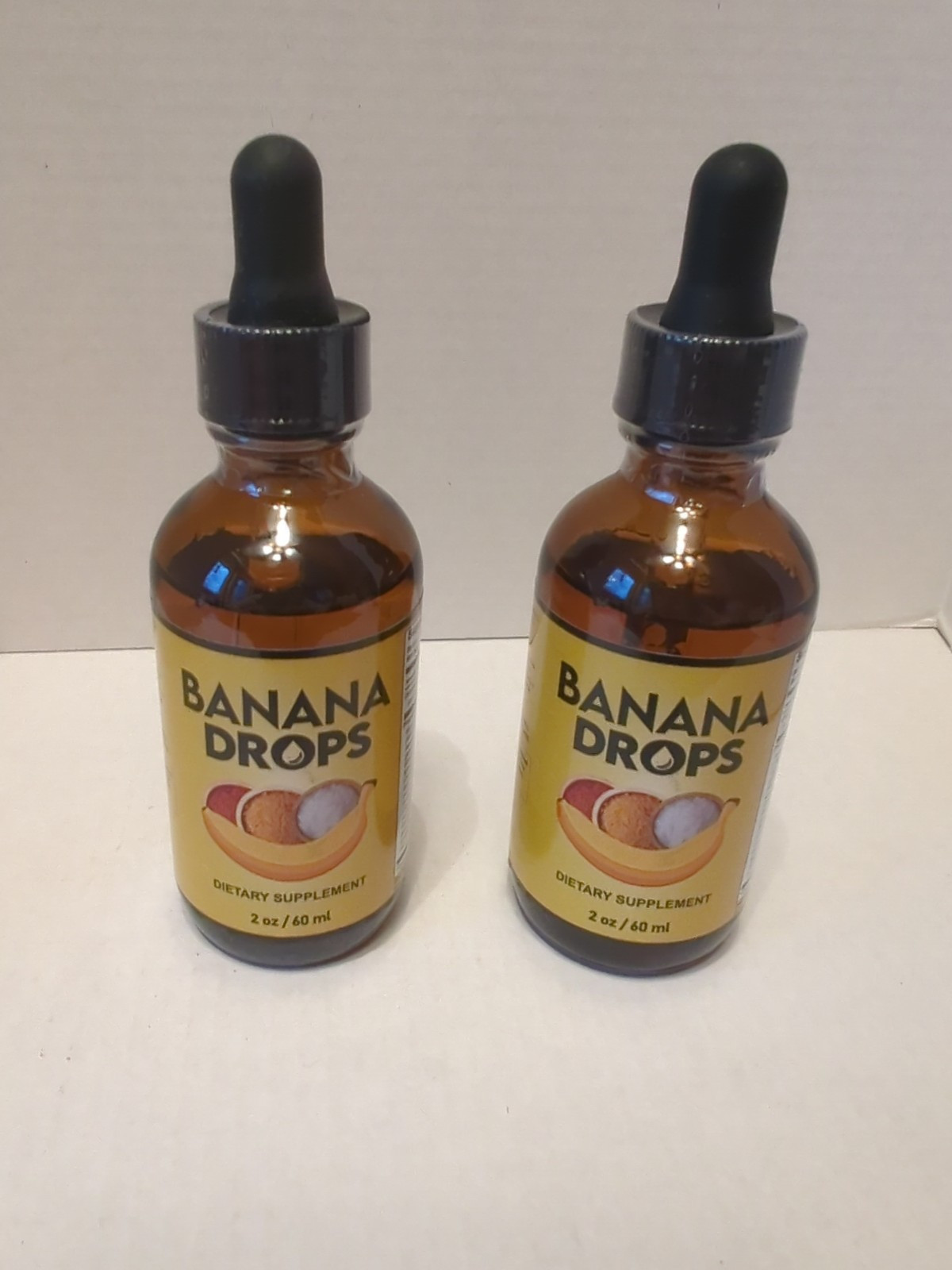 2X Banana Drops for Weight Loss Liquid Supplement, Banana Drops Official
