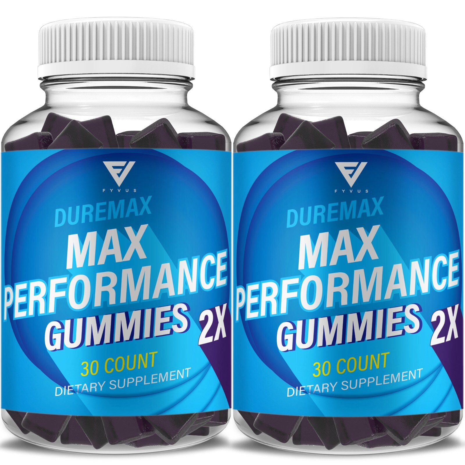 (2 Pack) Duremax Gummies Dure Max Performance Gummy Supplement (2 Month Supply)
