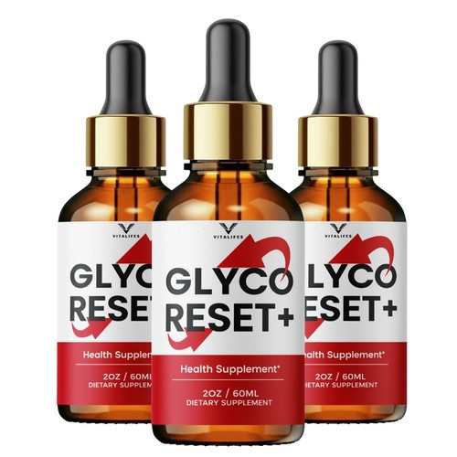 (3 Pack) Glyco Reset Drop Advanced Blood Support Supplement GlycoReset 30 Servs