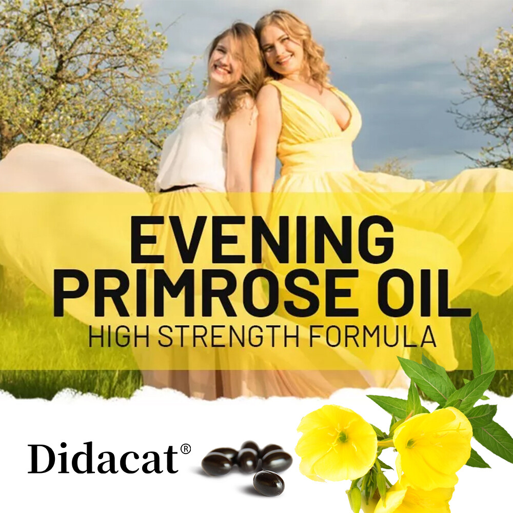 Evening Primrose Oil Capsules 500MG with GLA -Anti-Aging,Whitening Softgels