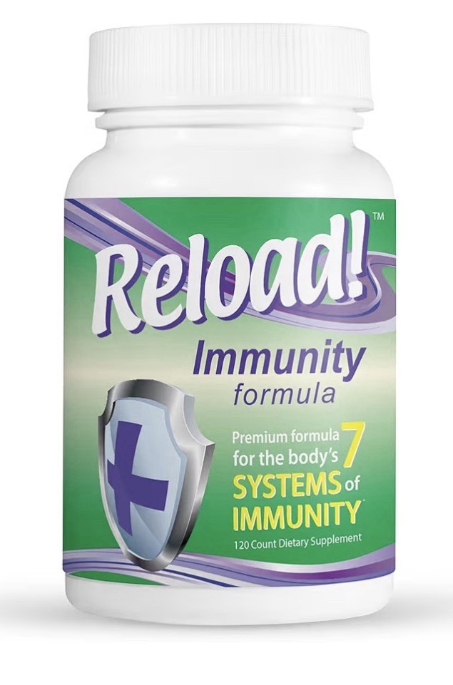 Reload Immunity Formula Antioxidant Support 7 System Of Immunity 120 Cspsules