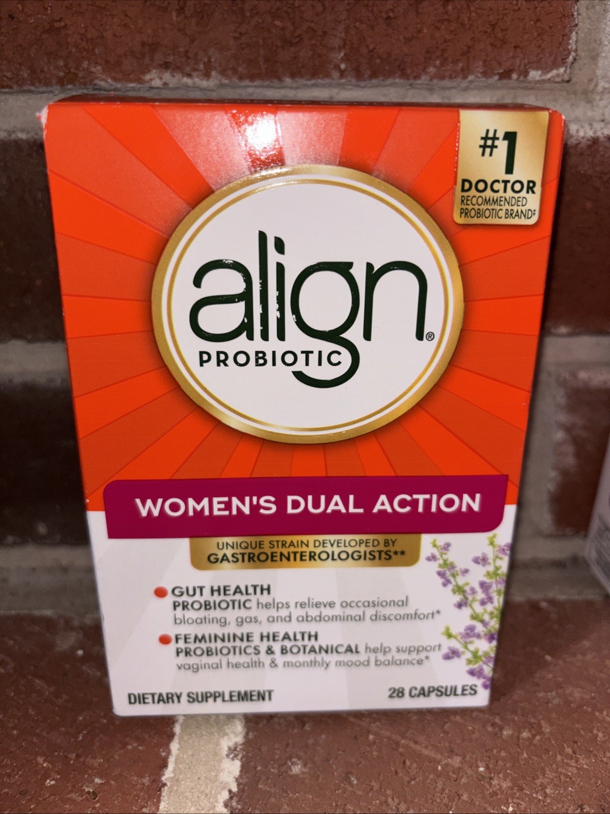 Align Probiotic Women’s Dual Action – 28 x 2(56 Capsules) Exp 12/2026+ Fast Ship