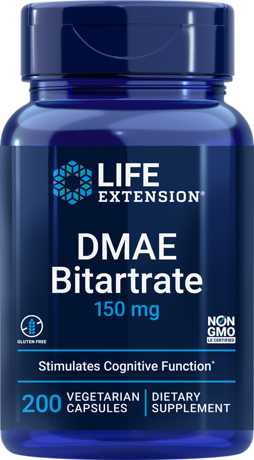 Life Extension DMAE 150 MG 200 VegCaps