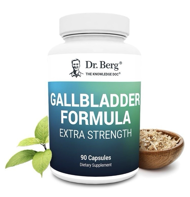 Dr. Berg Gallbladder Formula Ox Bile Digestive Enzymes 90 Veg Caps