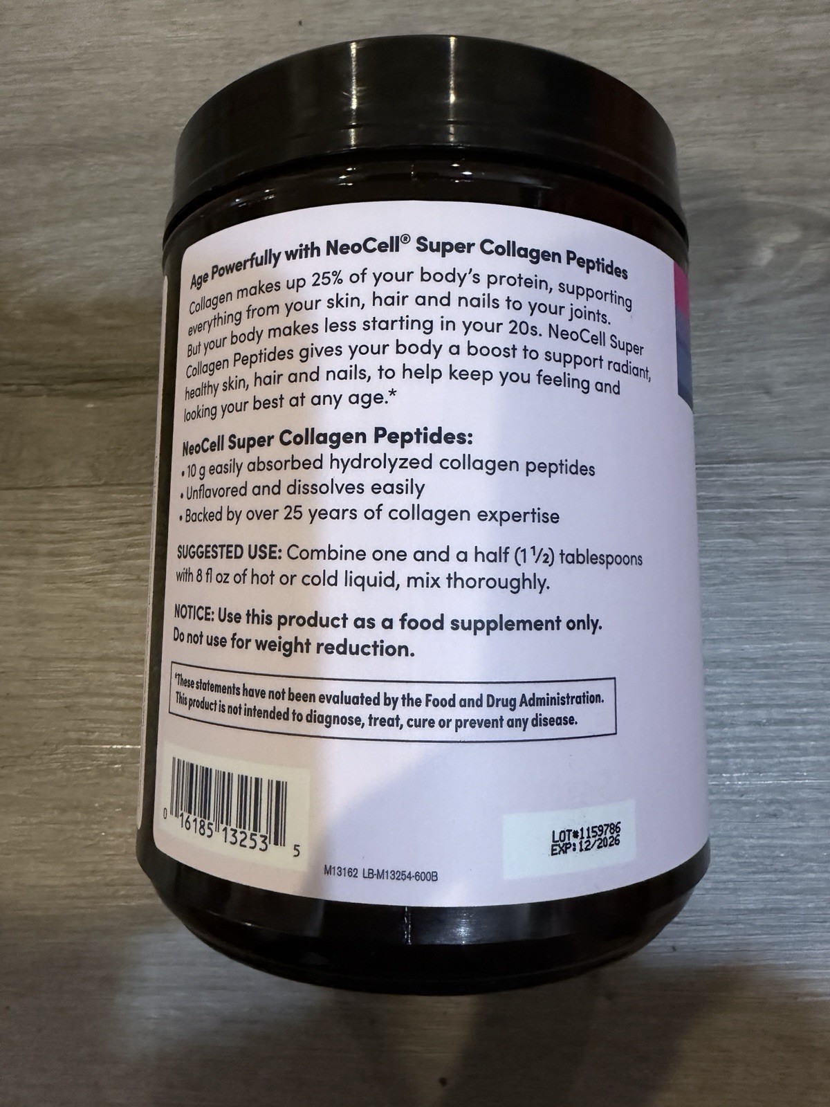 NeoCell Grassfed Collagen Peptides 21.2 Ounce (60 Servings) (Pack of 1)