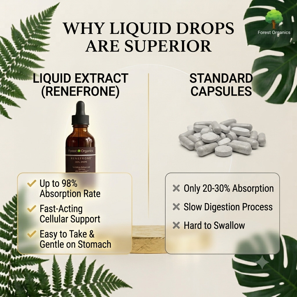 Kidney Support Drops – Advanced Kidney Cleanse & Detox Liquid Supplement
