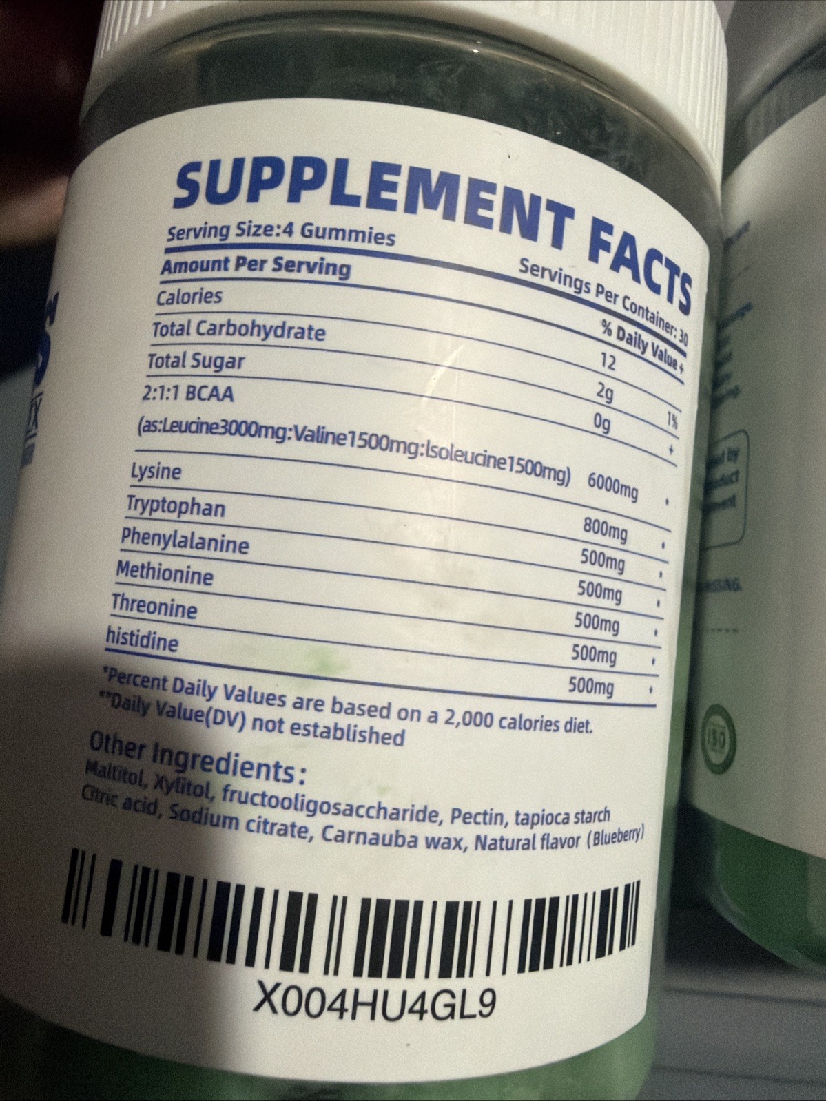 2 X New Bettervits Nutrition EAA Gummi Strength & Muscle Boost 120 Ct Exp 12/26