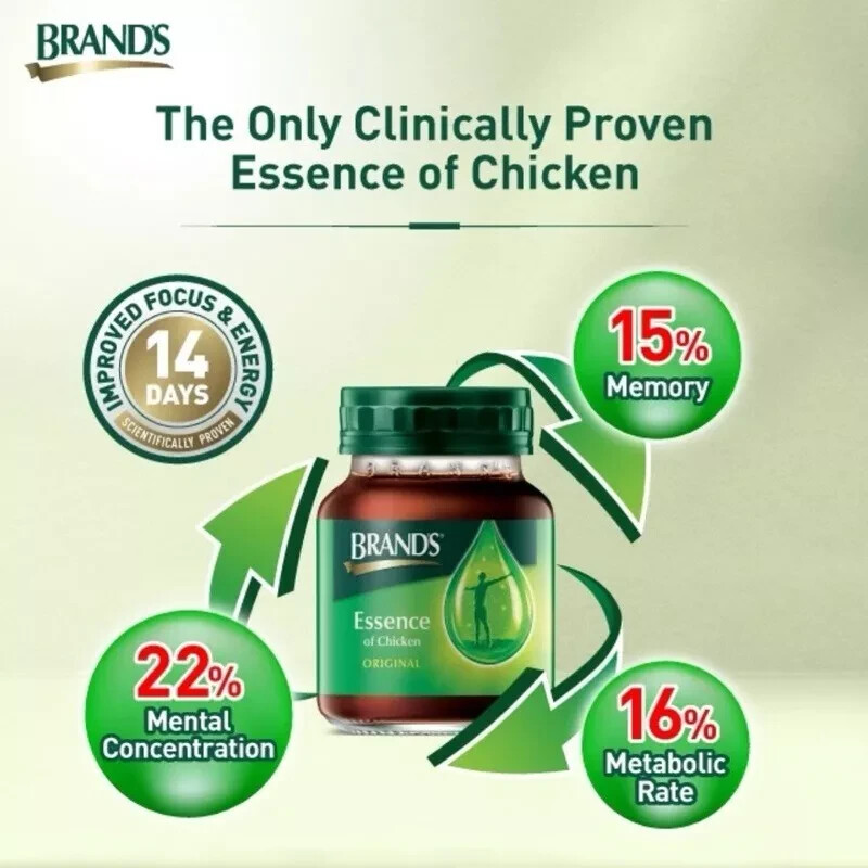 BRAND’S Essence of Chicken 1 Case Expiry Date 2026 (30x70g) Fast Shipping