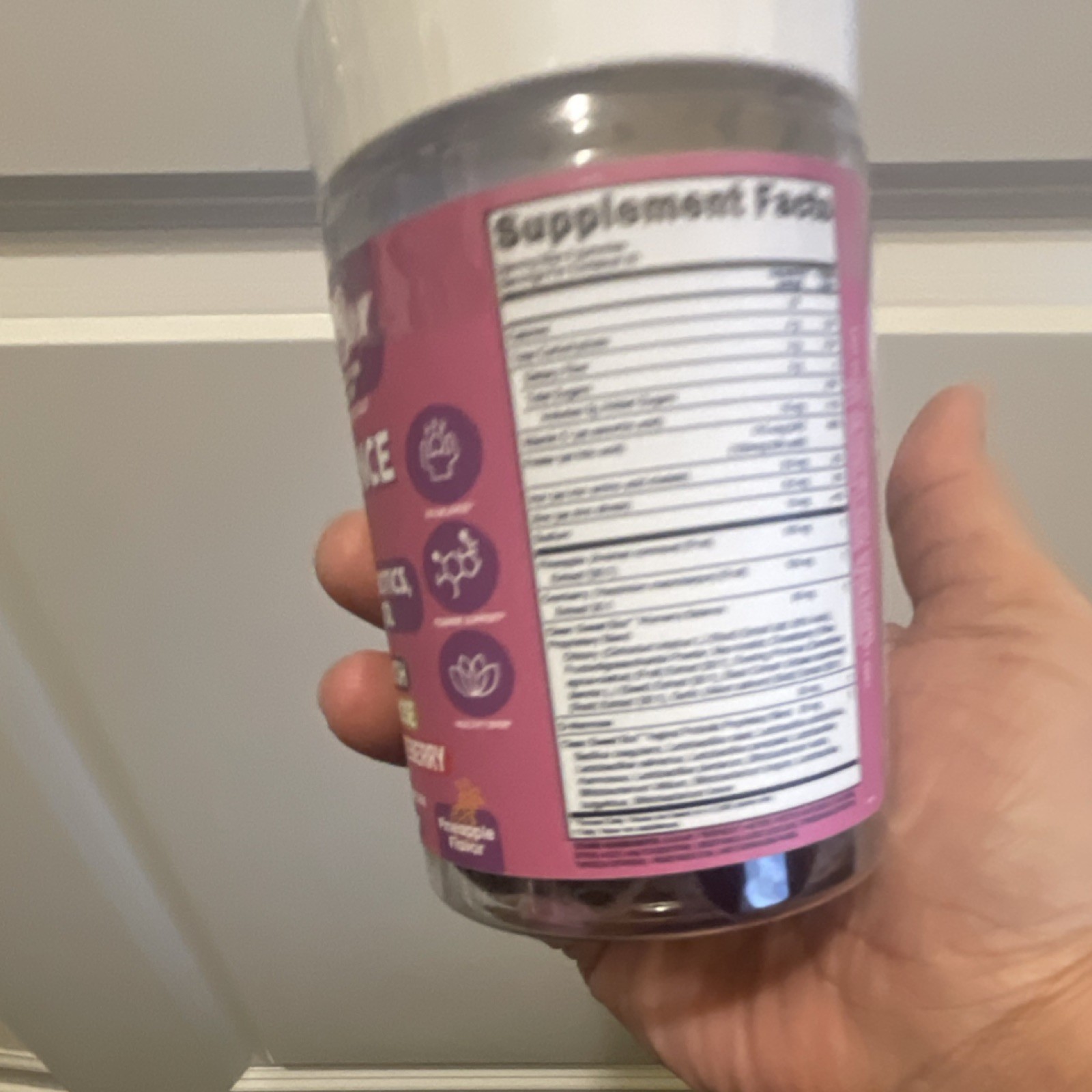 Clean Nutra Feminine Balance Gummies Probiotic Cranberry Pineapple 60 Count
