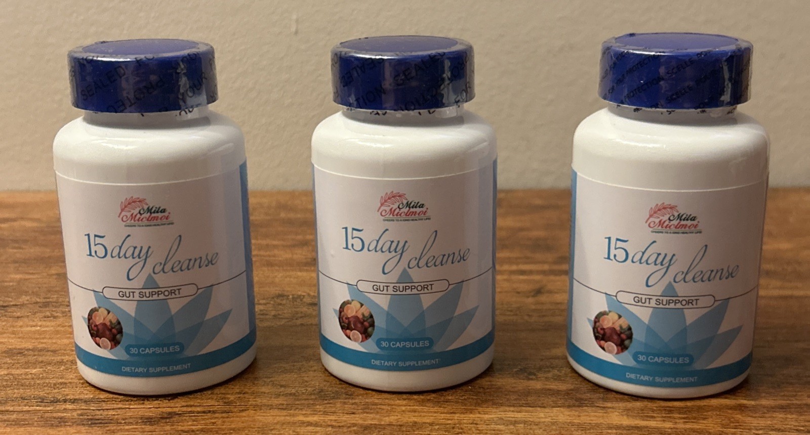 3 Packs, Mila Mi Amor 15 Day Cleanse Detox – Gut Support Exp. 02/03/2028