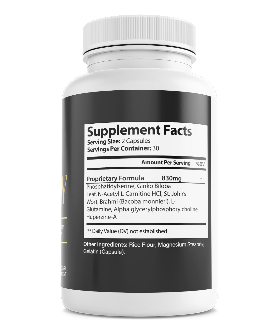 Brain Honey Cognitive Focus & Mind Health Support Dietary Supplement 60 Capsules