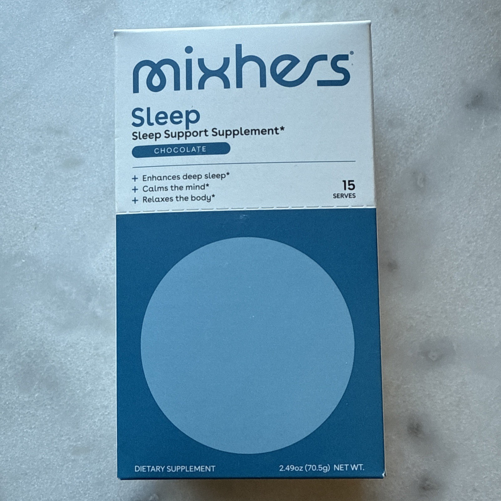 Mixhers SLEEP, SLEEP SUPPORT. CHOCOLATE! 15 Servings. BB:3/26. NEW!!