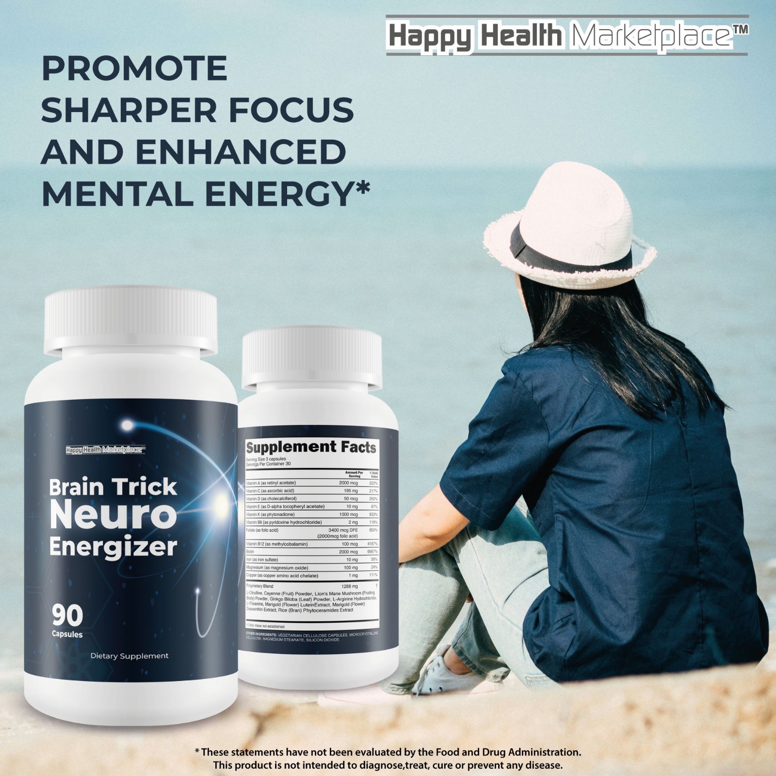 Brain Trick Neuro Energizer Brain Booster – Our Best Brain Focus and Memory