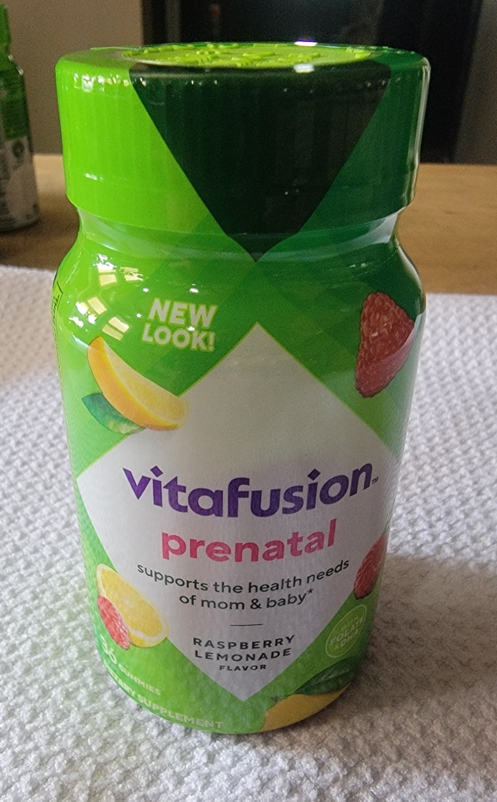 VitaFusion – PreNatal – Multivitamin w/ Folate – 36pc – Raspberry Lemon 7/2026