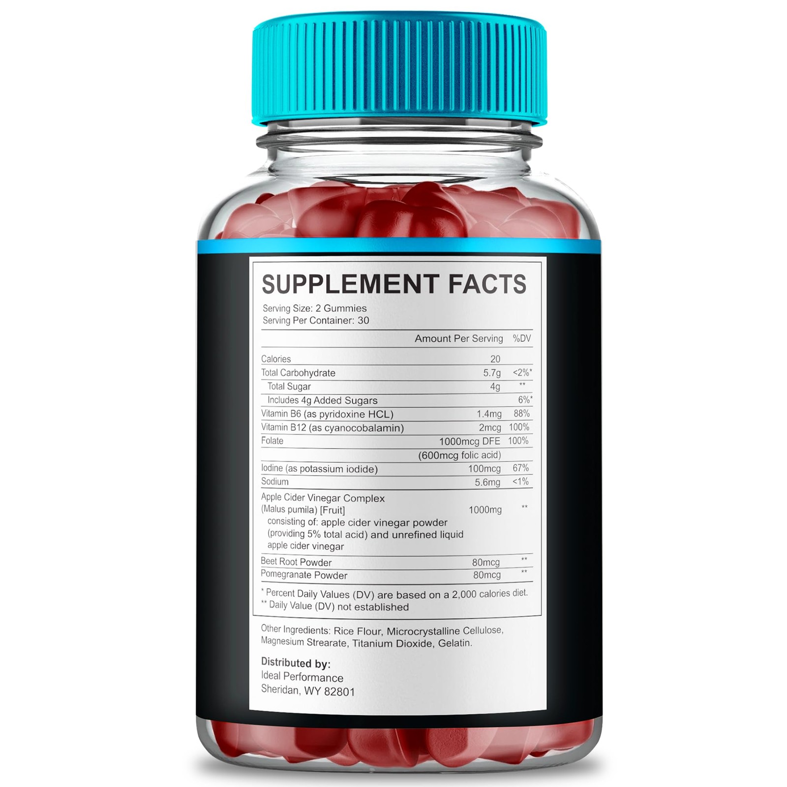 Erectax General Wellness Supplement – 180 Gummies (3 Pack)