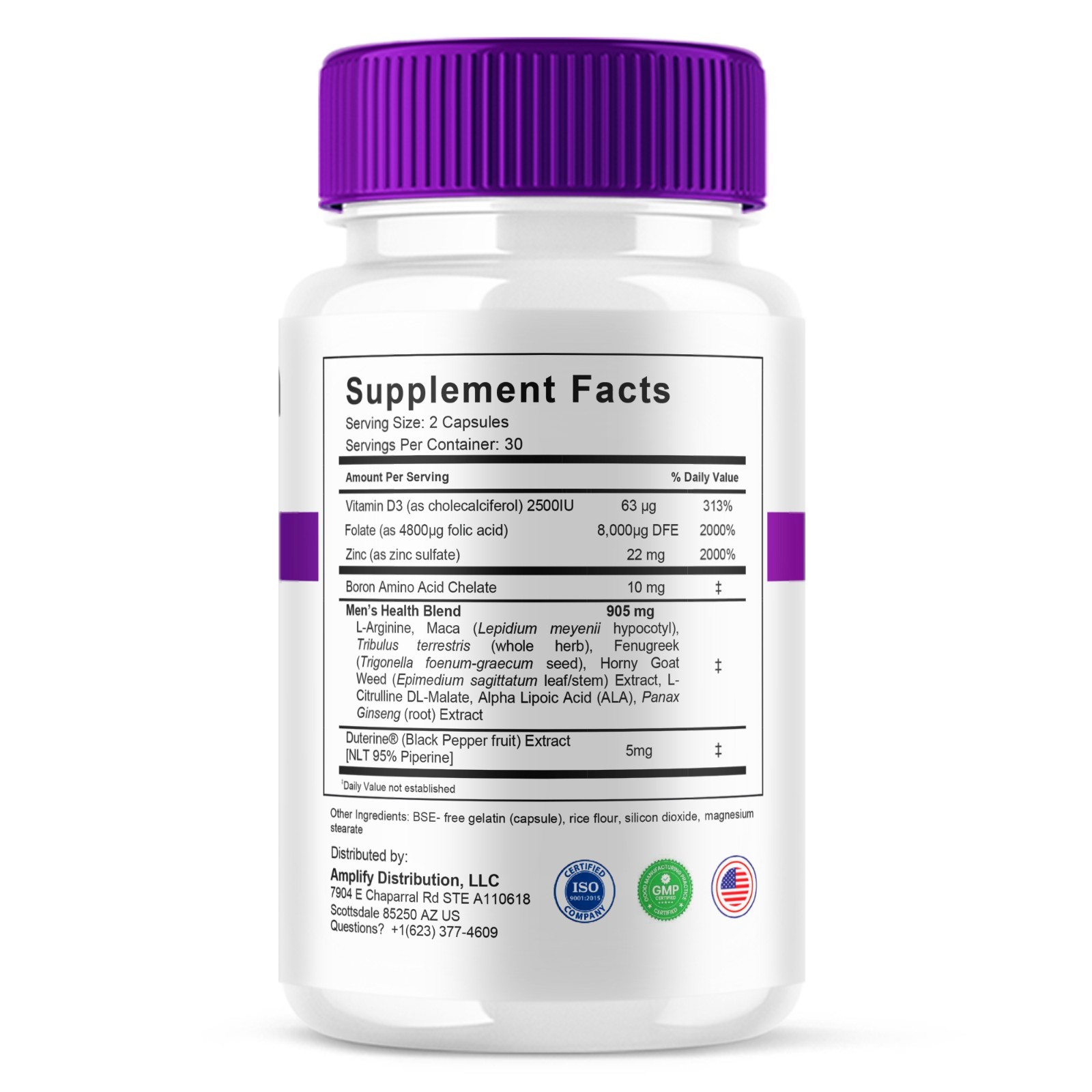 (2 Pack) Uroprostan Advanced Male Capsule, Uro Prostan Support (120 Capsules)