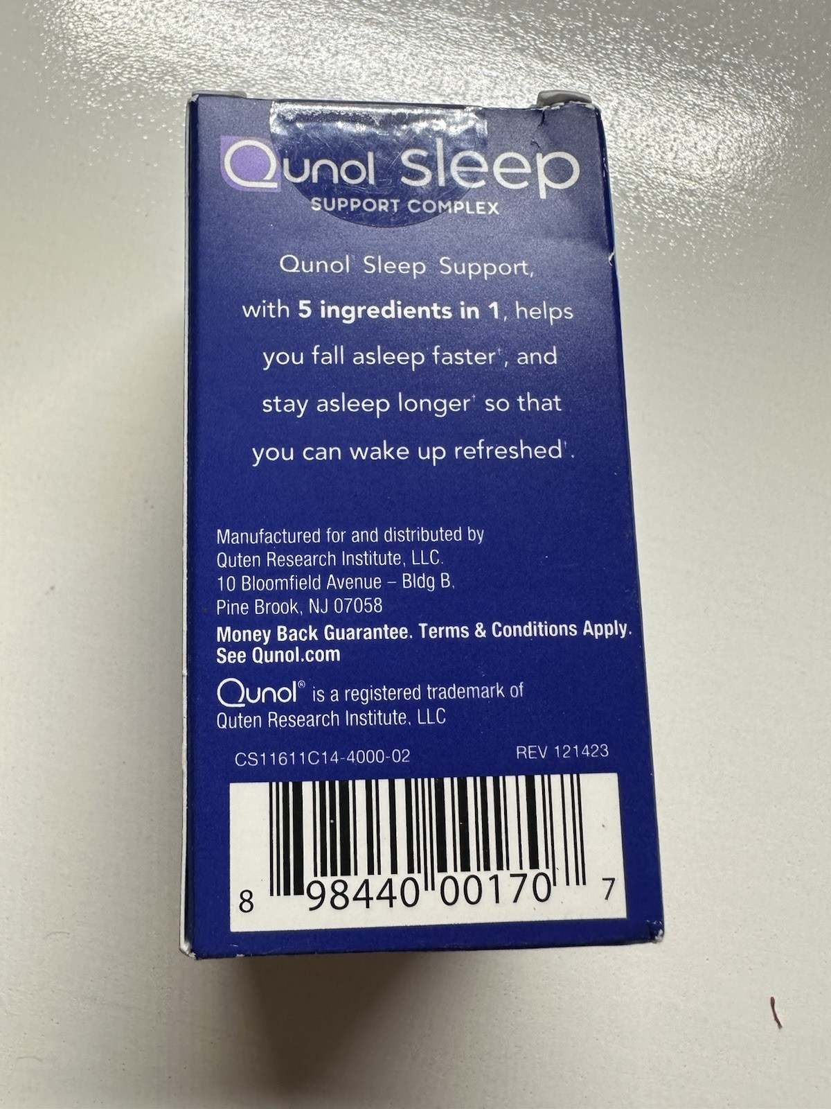 HTF Qunol Sleep Support Dietary Supplement 14 CAPSULES Exp. 01/2027