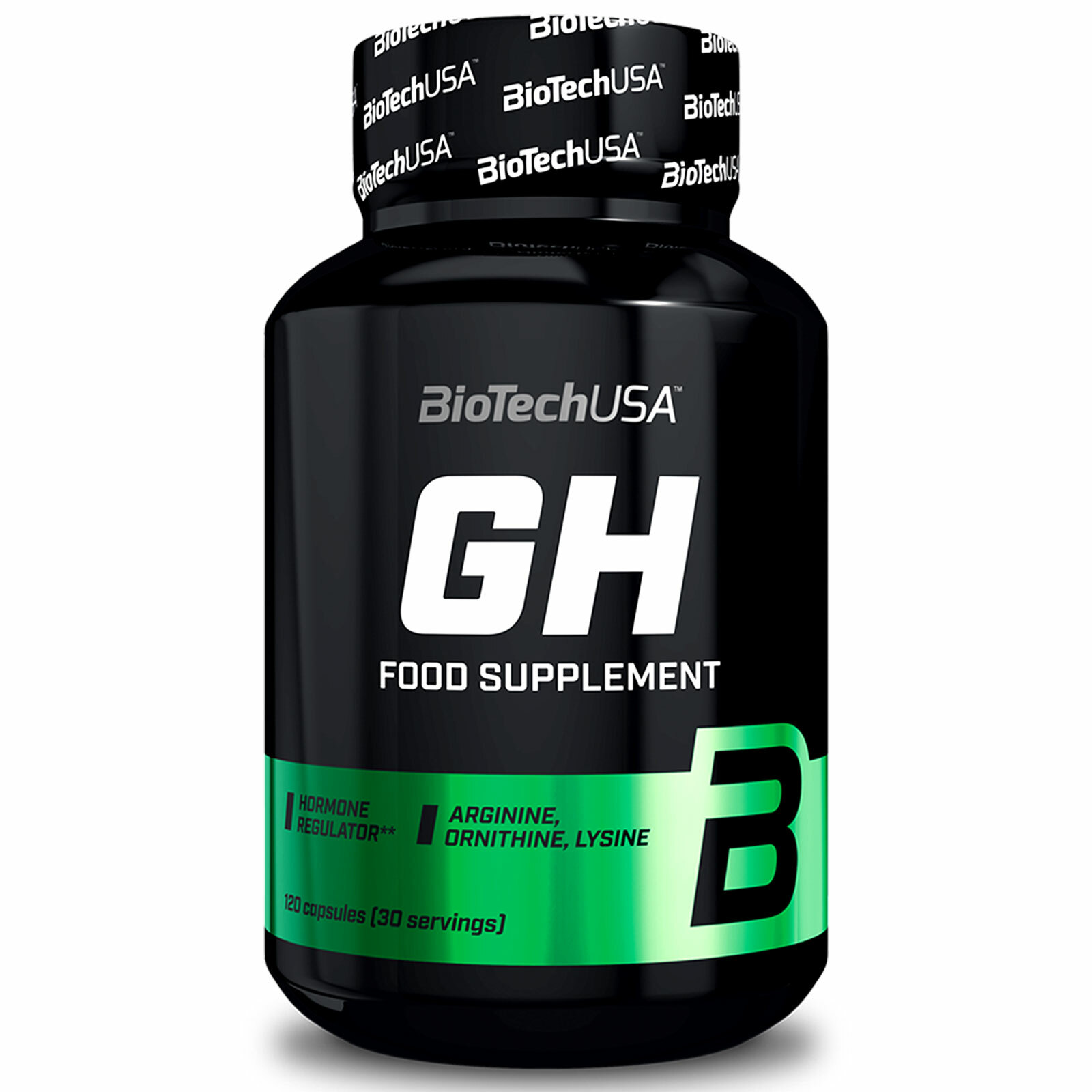 BIOTECH USA GH-120 Capsules – Lean Muscle Mass Build Support – Body Fat Loss