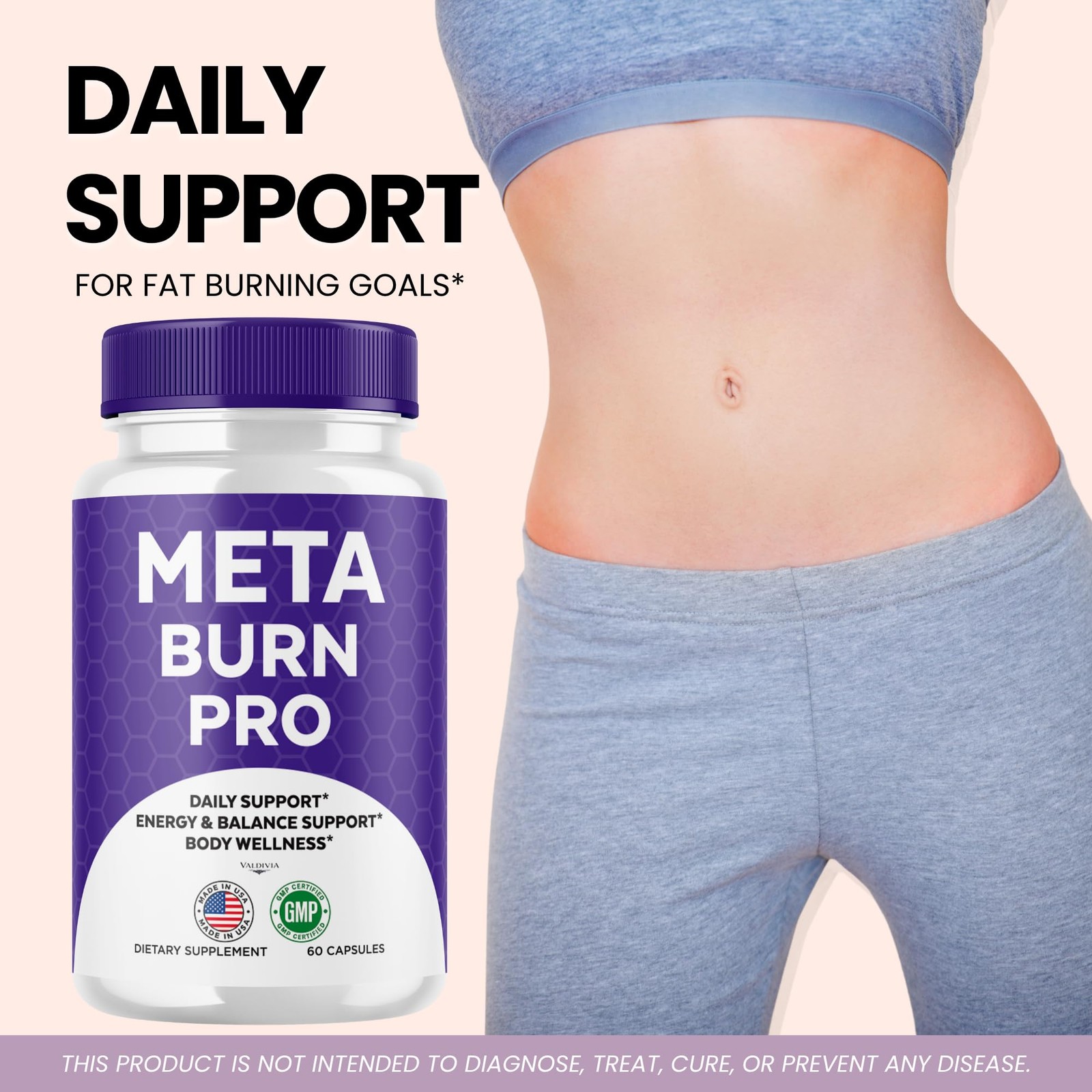 Valdivia (5 Pack) MetaBurn Pro 300 Capsules 5 Pack Dietary Supplement Made