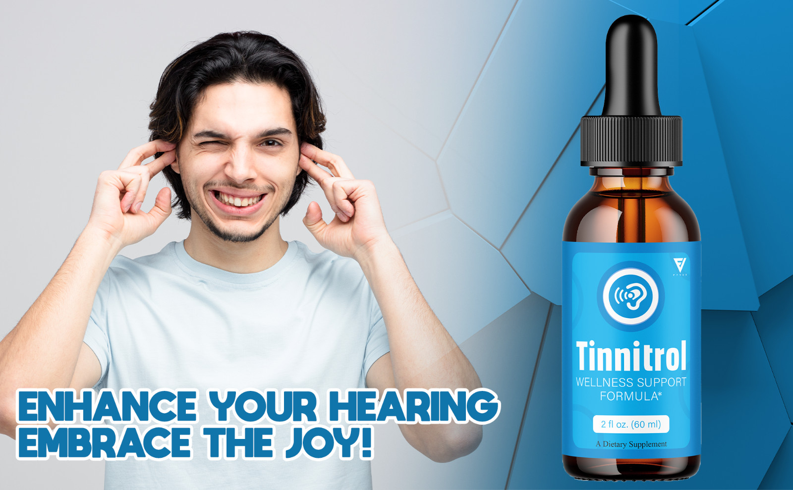 (5 Pack) Tinnitrol Tinnitus Drops, Tinnitrol Advanced Support (10oz)