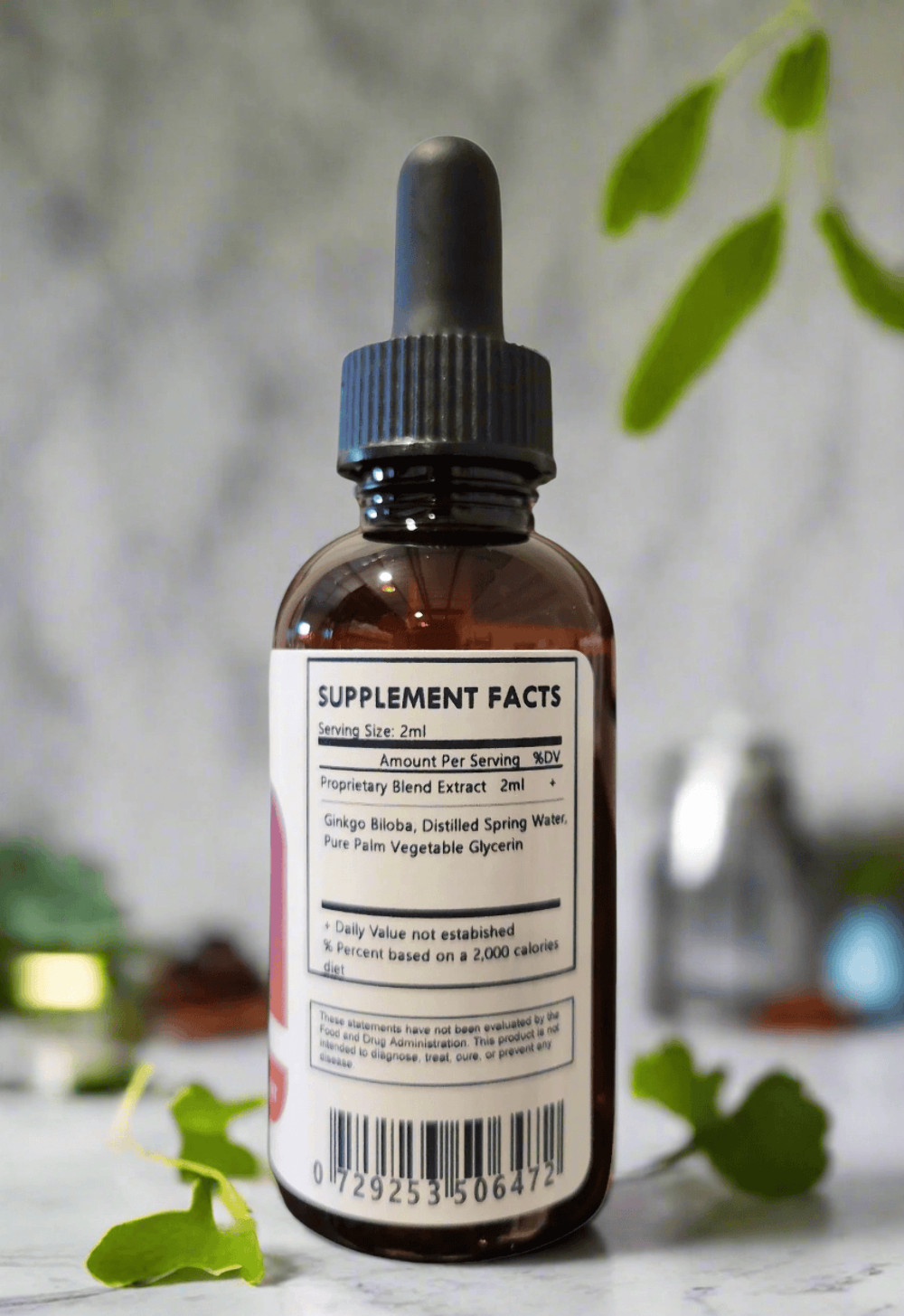 Ginkgo Biloba Extract – Alcohol Free