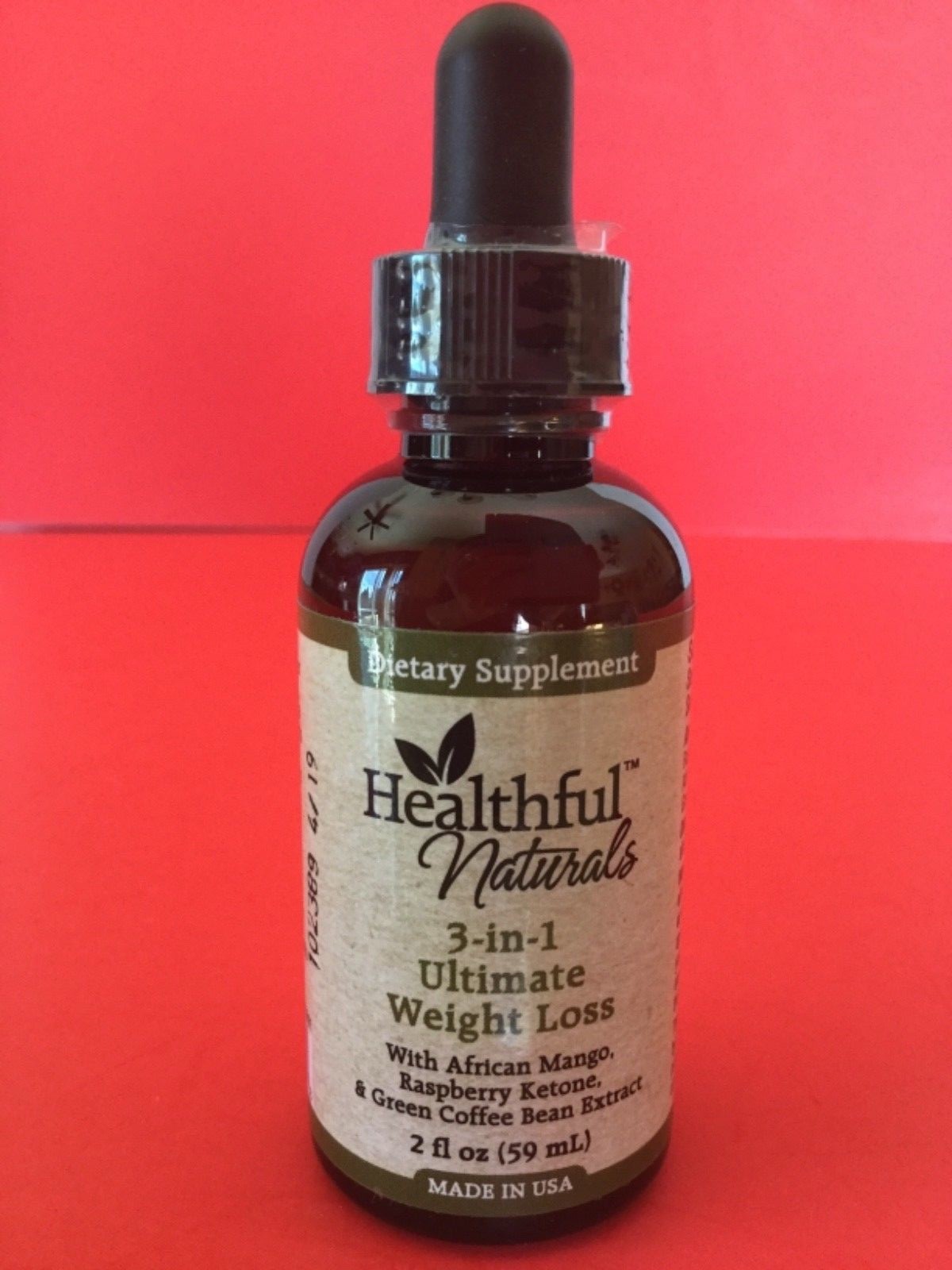 Healthful Naturals 3-in-1 Weight Loss Fat Burner Diet Aid Appetite Suppressor
