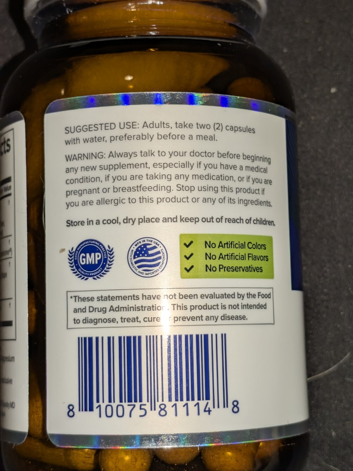 Gundry MD Active Biome Digestive & Metabolic Support 60 Capsules 400mg Exp 2025