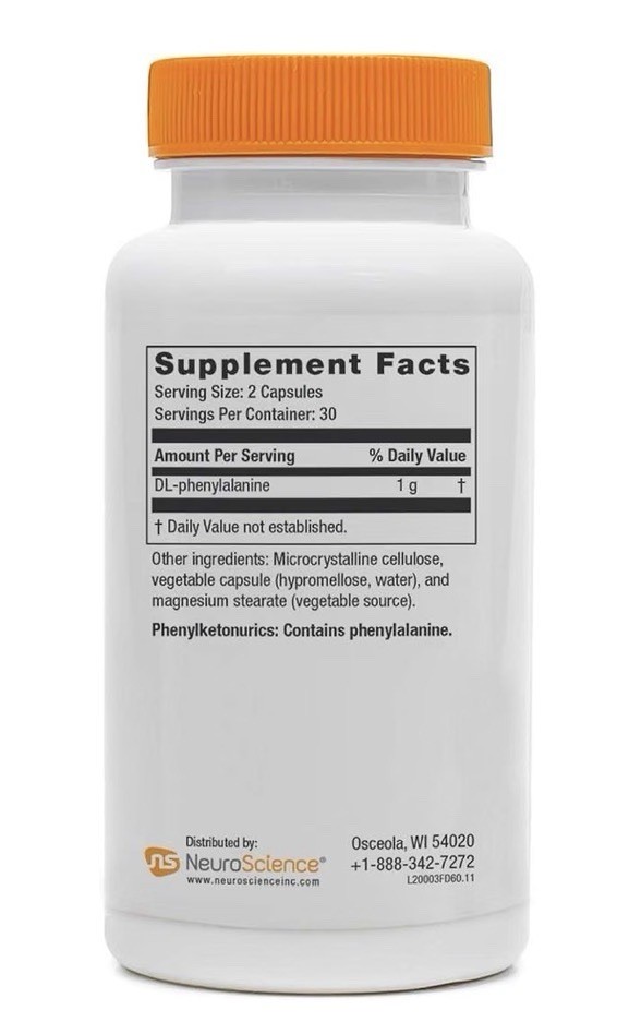 Neuroscience Focus DL Brain Health Memory Focus Mental Clarity 60 Capsules