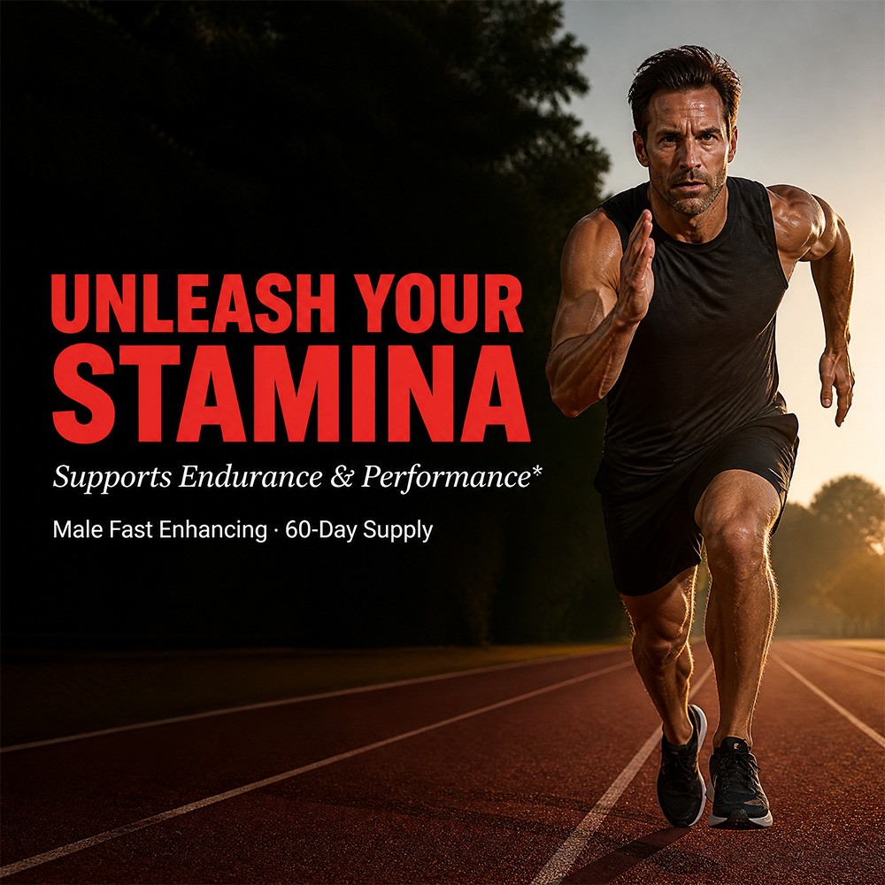 Men’s Vitality Caps for Blood Flow,Stamina & Physical Endurance,30/60/120 Caps