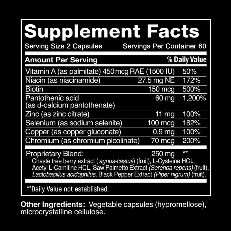 Skin Cleanse Improve Dull Skin Balance Skin Health Balance Hormones 30-120 Caps