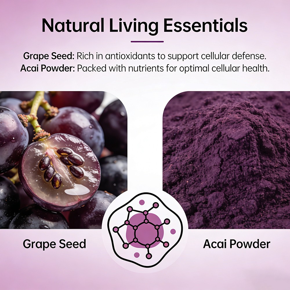 Resveratrol 200mg With Grape Seed 450mg Supports Cellular Health 30-120 Count