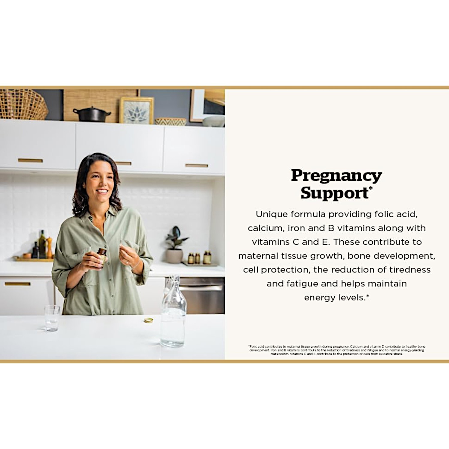 Solgar Prenatal Nutrients,Multivitamin&Mineral Formula 4 Women,120VegTabs