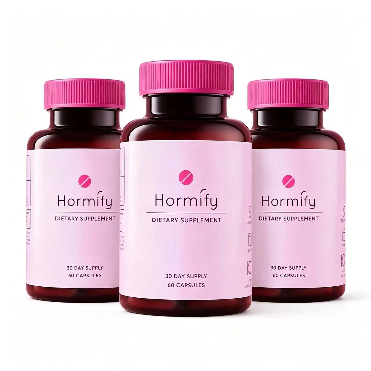 (3 PACK) Hormify Women’s Balance Supplement Highly Effective 180 Capsules