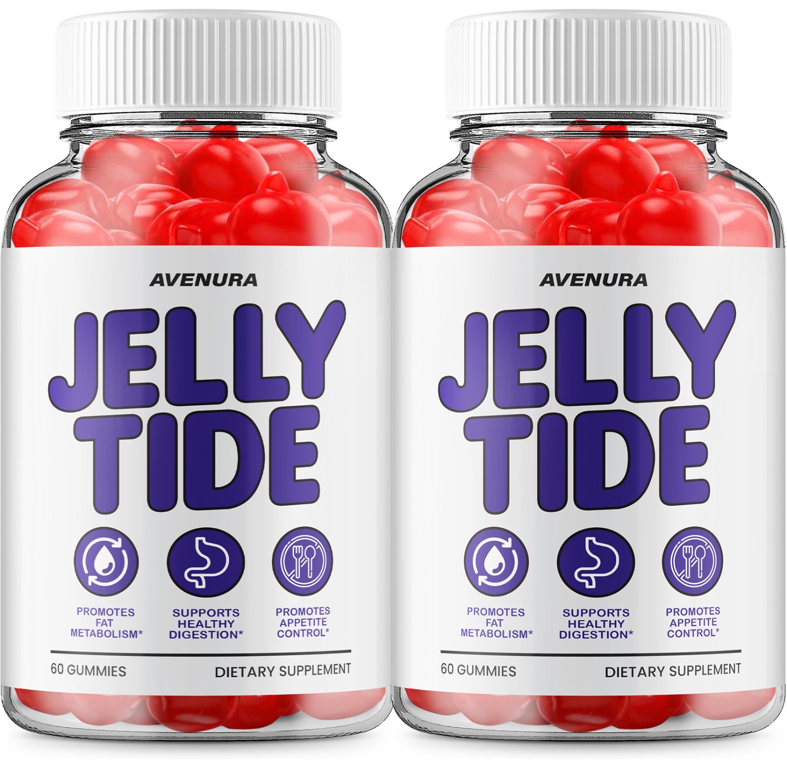 (2 Pack) Jelly Tide ACV Gummy – Jellytide Natural Ingredients for lifestyle