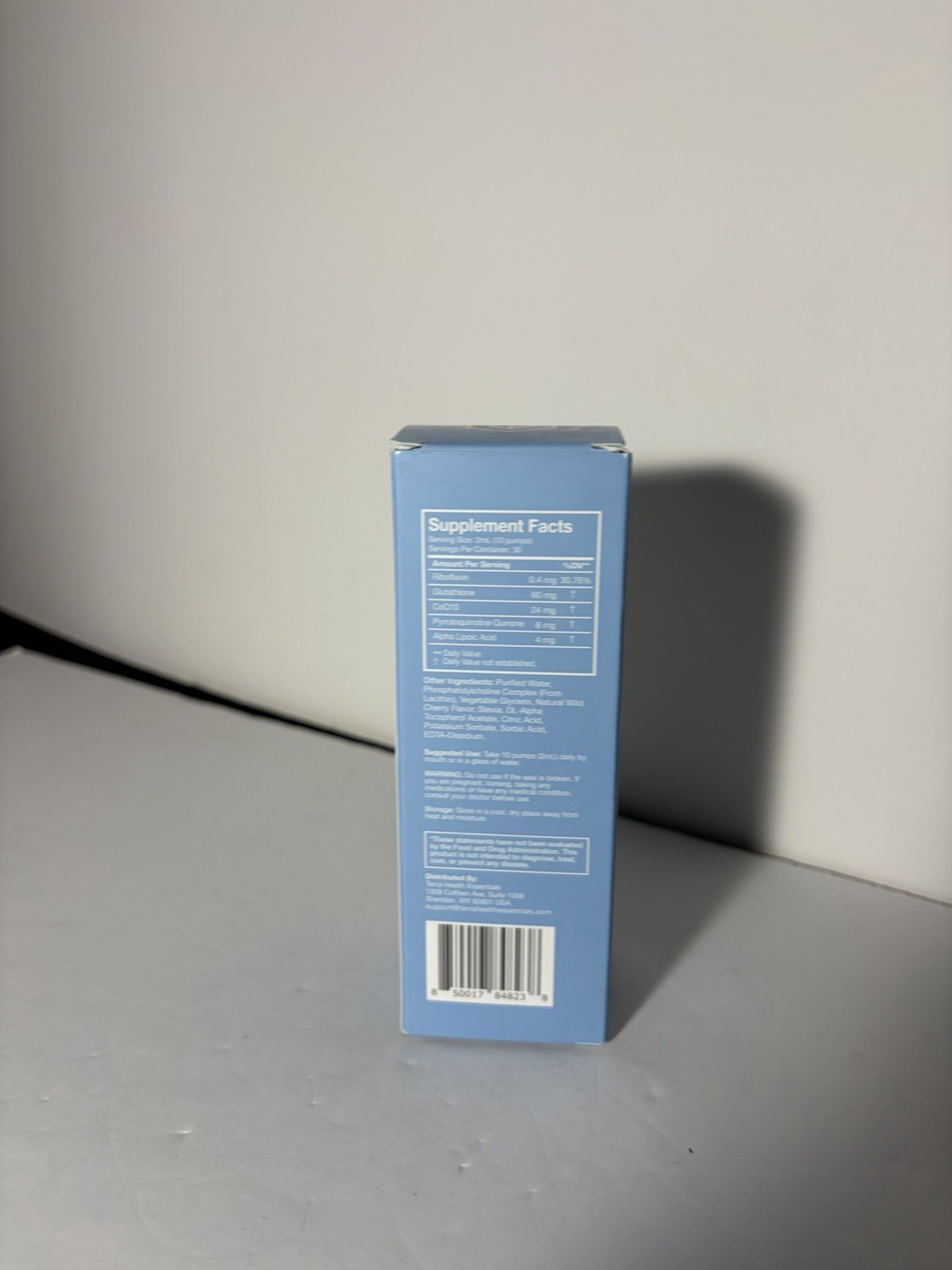 Liposomal Glutathione Liquid Dietary Supplement 2 fl oz (60 mL) Adult Unisex