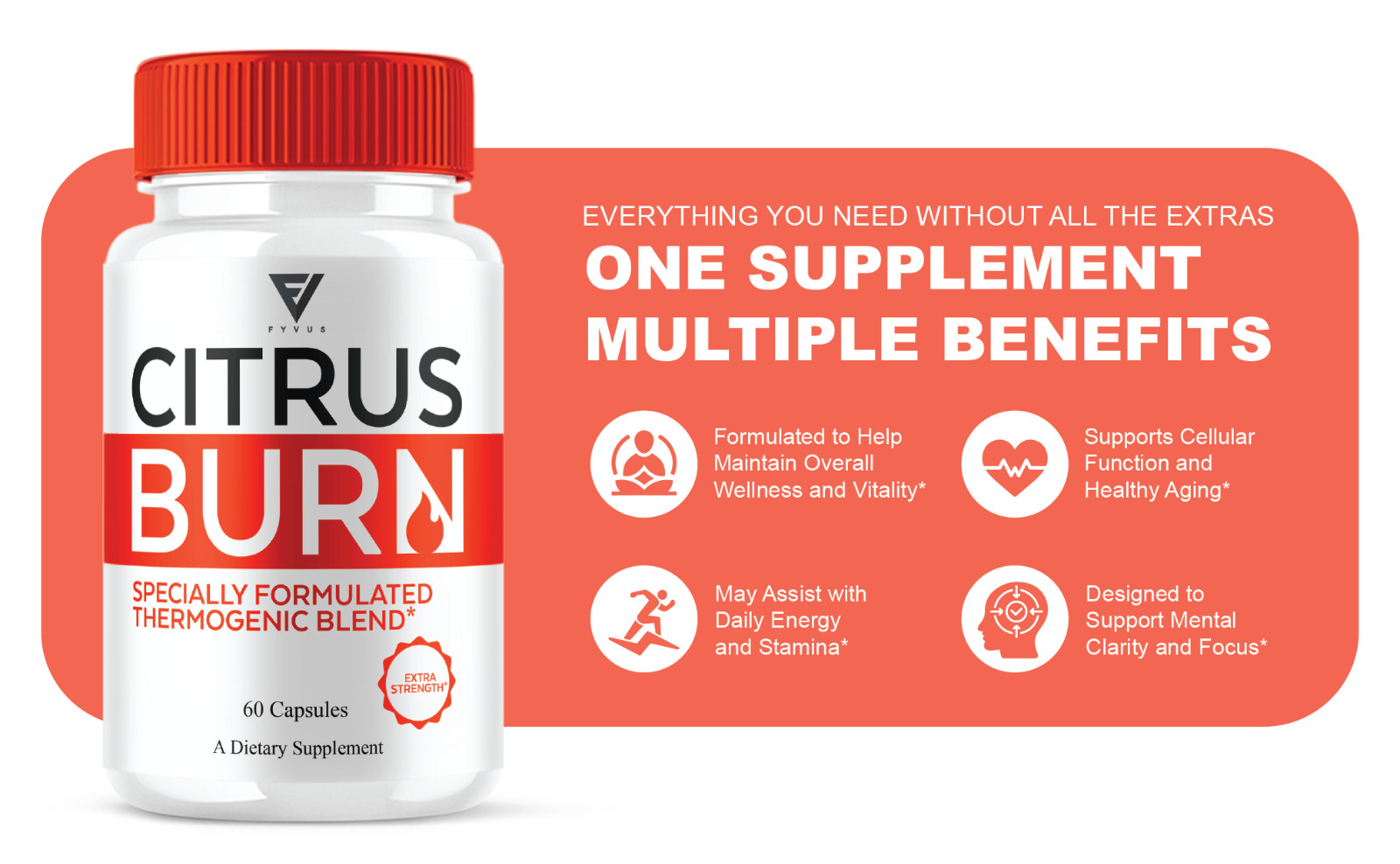 Citrus Burn Weight Management, CitrusBurn Advanced Pills (60 Capsules)