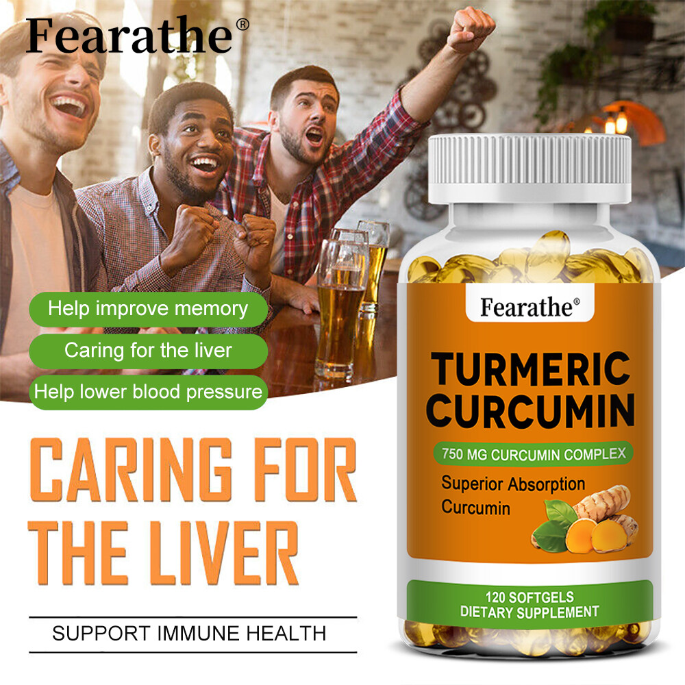Turmeric Curcumin 750 mg Herbal Extract 30 to 120 Capsules