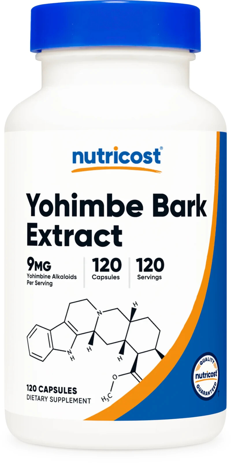 Nutricost Yohimbe Bark Extract 450Mg 9mg Yohimine Alkaloids 120 Caps -EXP 2/2027